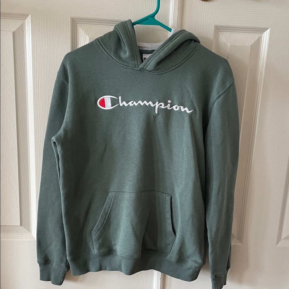 Champion Green Kids Hoodie